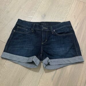 Joe's Jeans Women's Dark Blue Jean Shorts